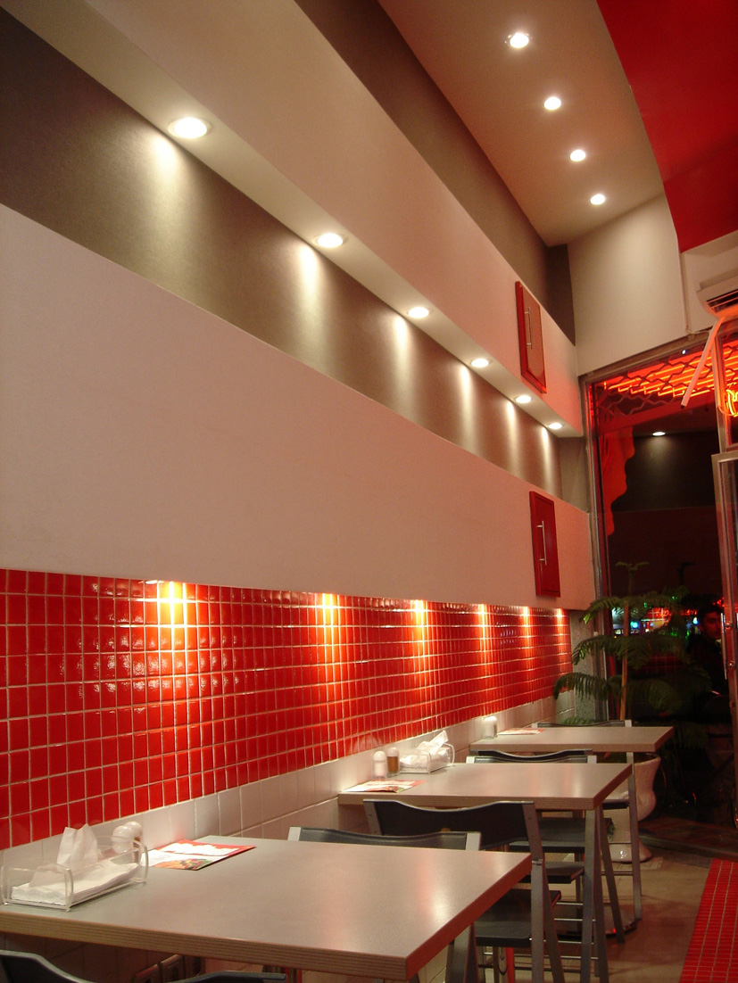 VANDA FASTFOOD <br> <br>  Interior